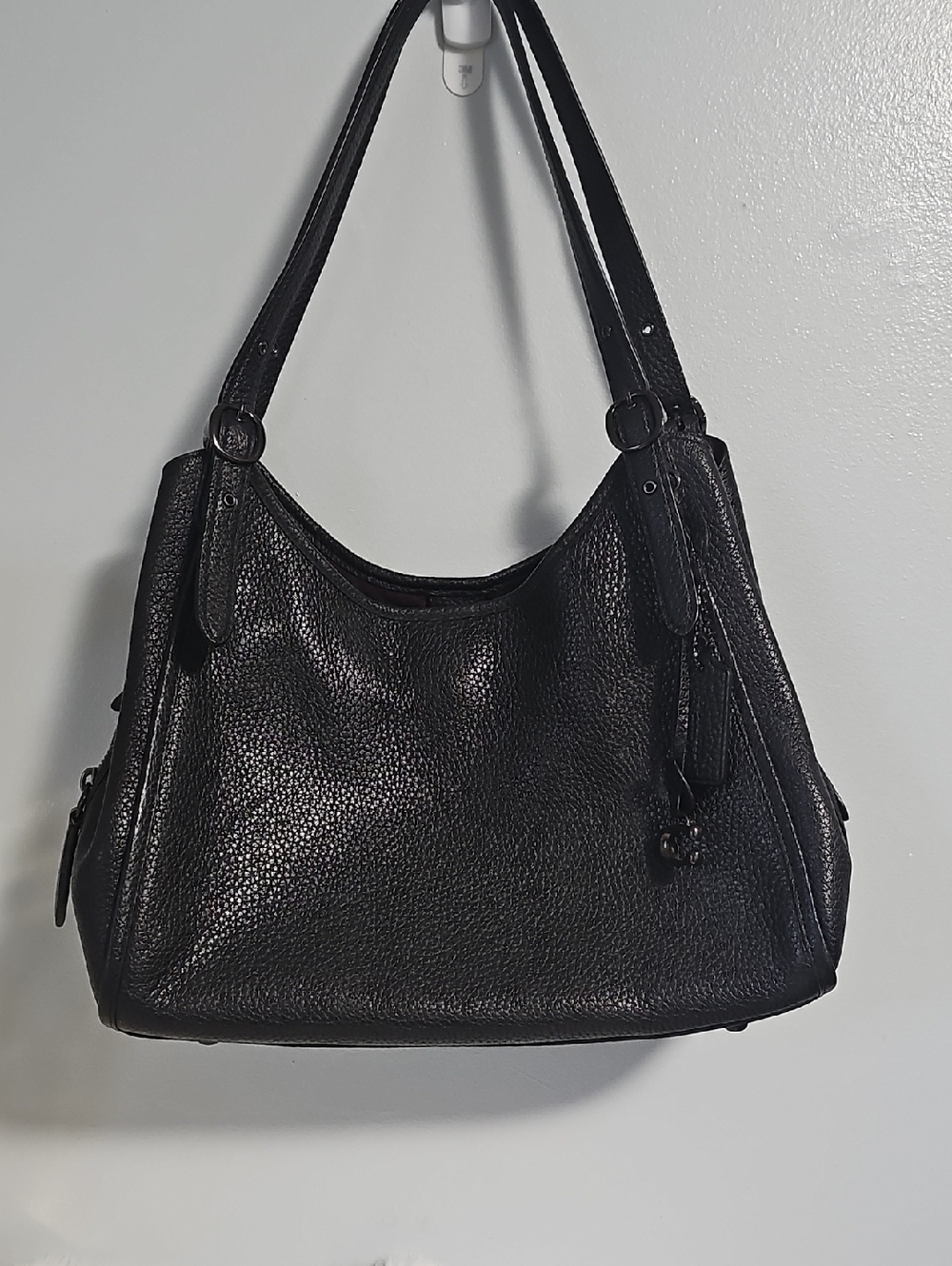 Coach Lori Leather Shoulder Bag - Picture 3 of 16